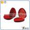 Customized red flocking velvet jewerly package display case