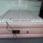 Flocked Inflatable Full Size Air Bed With Built-in Pump/Air Mattress