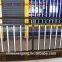 Supply black aluminum fencing/aluminum picket fence/fence factory
