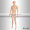 Skin color male full body mannequin for display