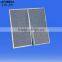 High airflow synthetic fiber washable metal mesh coarse air filter