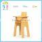 American market hot sale mini toy wooden baby high chair for sale