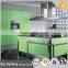 Green melamine kitchen cabinet baseboard, tall kitchen cabinet