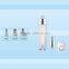 WY0215 special airless bottle,10ml 15ml SAN ailrless bottle with aluminum pump