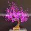 Purple led cherry blossom tree light