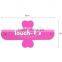 Colorful printable pig animal shaped silicone cellphone accessory sucker stand