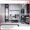 MDF Made Steel Frame Chrome Brack Color Cosmetic Display Stand