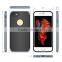Durable TPU Polycarbonate Shock-Absorbing Back Case Cover With Carbon Fibre Texture And Raised Lip For IPhone 7