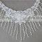 dots fringe collar design for neck, beautiful embroidery fringe collars