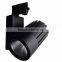 Black Aluminium Housing Led Track Light 50w COB Led Track Light Dimmable