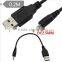 2.5MM to USB Male MP3/MP4 download / charge / audio converter data line Bluetooth headset charging line