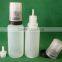 pilfer-proof cap Sealing Type and Chemical Industrial Use pe liquid empty eye dropper bottle