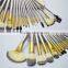 Factory Price 18pcs Professional Foundation Cosmetics Makeup Tool Brush Set With Bag
