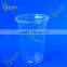 16OZ PET plastic cup with lid, custom shape plastic cup, plastic cup