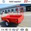 CE certificated 7*4 single axle cargo trailer