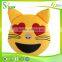 Wholesale cute pig emoji pillow plush toys