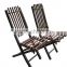 High quality bamboo folding chair, outdoor furniture made in Vietnam