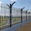 hot sale pvc coated ornamental rought iron wranch fence