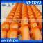 U-type carbon steel structure cement screw conveyor for sale