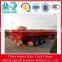 Tri-axle side wall twist locks flatbed semi trailer,Platform cargo trailer,Flatbed tractor trailer