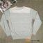 Cotton Men Sweater with Canvas Patch and Pocket