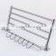 Hotel Stainless Steel Bathroom Hanging Shower Rack With Hook