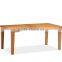 Outdoor quality dining table designs Malaysia teak solid wood dining table