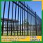 Hot galvanized steel palisade fence designs pvc coated