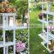 Good-looking wooden flower shelf