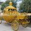 Golden royal wedding car decoration horse carriage decoration carriage(BG11-M092)