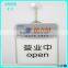 Acrylic sign holder T shaped clear counter top multi function acrylic sign holder