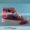 Fashion textile injection shoes for girls in 2014