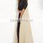 clothing/women Casual dresses/Color Block Mock Neck Maxi Tent Dress