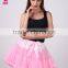 Adult pettiskirt plus size pettiskirt With bowknot fluffy lace