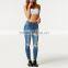 Fashion Hotsale Wholesale Xxx Usa Sexy Ladies Leggings Sex Photo Ripped Women Skinny Jeans for Women