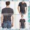 Hot Style Custom Made Best Quality Man's Simple Printing Pattern Boat Neck T-Shirts