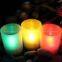 Multi-Colored Tall Candle Holders