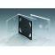 JEWEL cd dvd case jewel cd dvd box jewel cd dvd cover 10.4mm double square with black tray