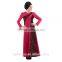 women muslim dress lace new design dress/xnger women fancy islamic abaya kaftan lace hemp dresses/ islamic muslim women dress