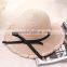 B40094A 6 colors women summer bucket bowknots hats