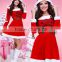 Small red christmas hat beautiful girl clothing girls fancy dresses christmas dress