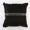 Y.ROGUSA Brand YR049 Stars Soft Genuine Rabbit Fur Sofa Pillow/Home Fur Cushion Cover Custom Order