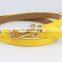 Ladies Fashion Hollow Candy Color Length Adjustment Decorative belt