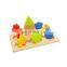 New Gift Montessori Toys Shape and Color Sorter Solid Wooden With High Quality