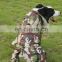 Camouflage big dog coat with two legs, pet clothes