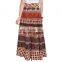 Rajasthani Sanganeri Print Cotton Wrap around skirt