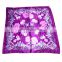 New design cusome high quality polyester satin square scarf