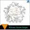 Yiwu Jewelry Manufacturer Elegant Rhinestone Pearl Flower Bride Wedding Brooch