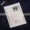 customized private high density ultrasonic cutting clothing woven label