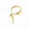 Wholesale Factory Price Hook And Loop Strap Yellow100% Nylon cable tie with custom logo